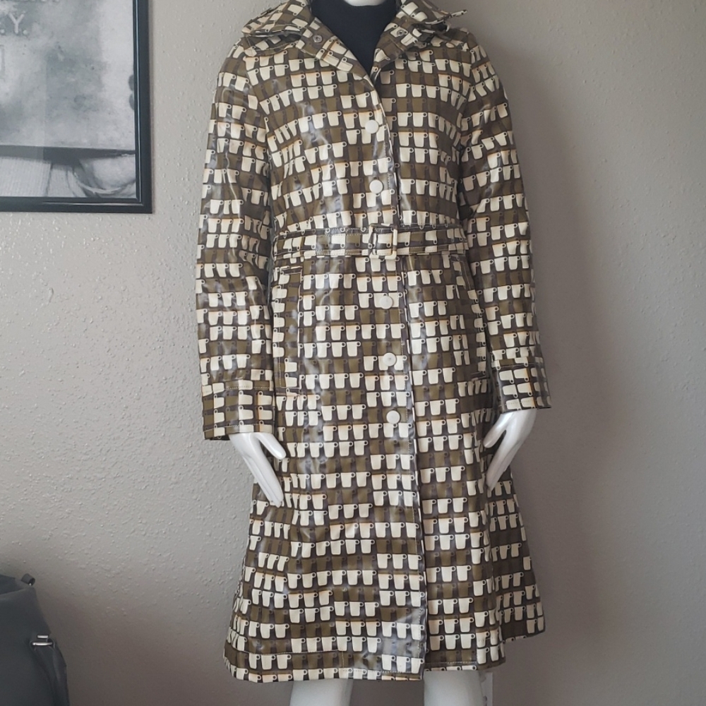 Orla Kiely PVC Trench Coat